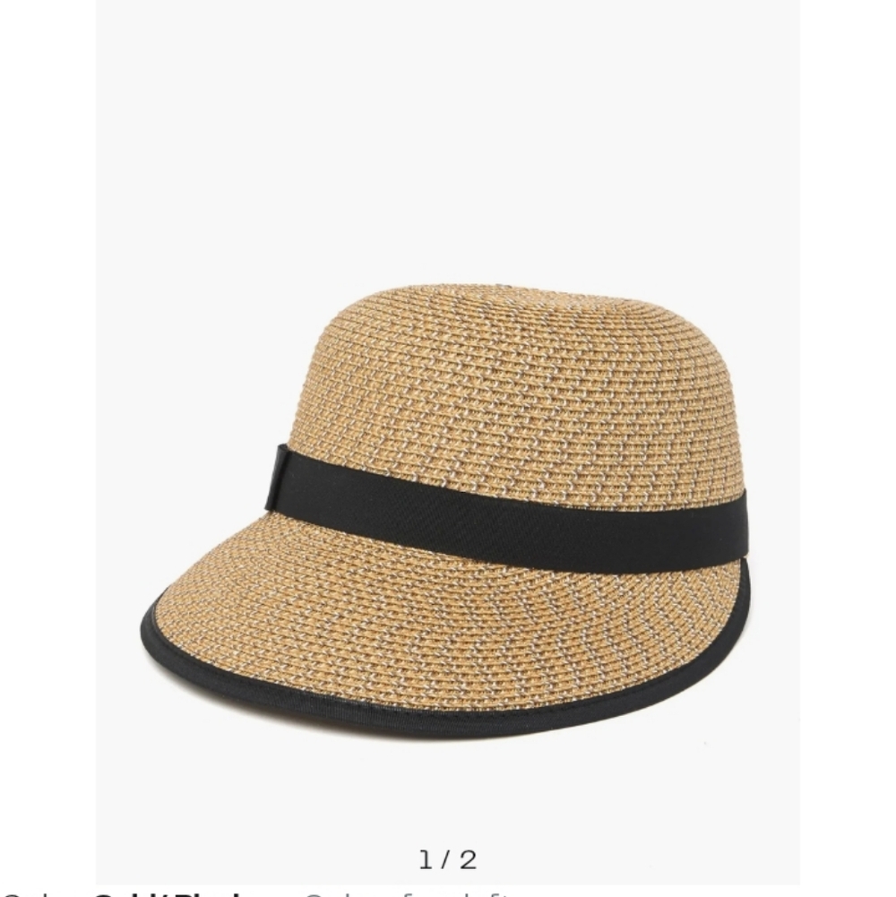 Vince Camuto Gold Rush Framer Hat